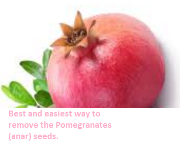 best and easiest way to remove the Pomegranates (anar) seeds. best and easiest way to remove the Pomegranates (anar) seeds.