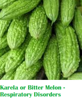 Health Benefits Of Karela or Bitter Melon - Respiratory Disorders