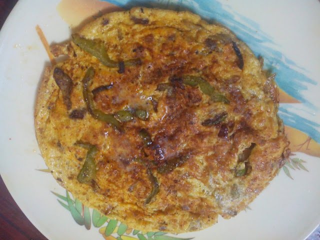 Easy Breakfast Idea : Egg Omelette Egg Omelette