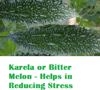 Health Benefits Of Karela or Bitter Melon - Helps in Reducing Stress