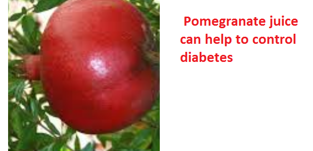 Health Benefits of Pomegranate Fruit (anar fruit) juice - Pomegranate juice can help to control diabetes