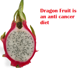Dragon Fruit is an anti cancer diet Dragon Fruit is an anti cancer diet