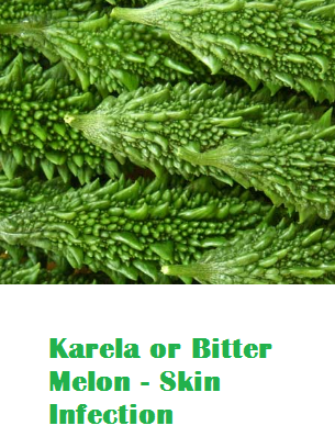 Health Benefits Of Karela or Bitter Melon - Skin Infection