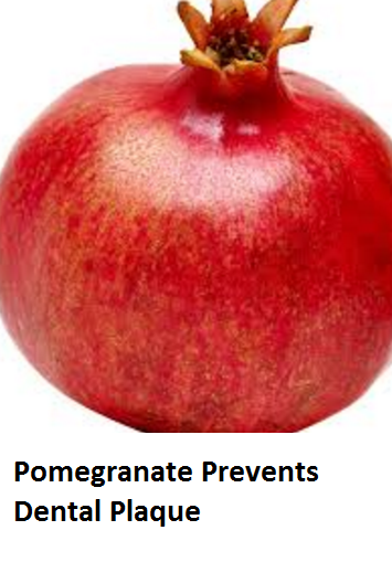 Health Benefits of Pomegranate Fruit (anar fruit) juice - Pomegranate Prevents Dental Plaque