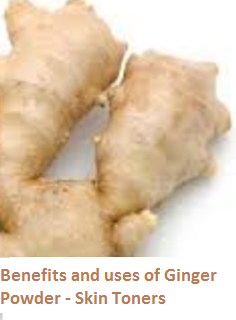 Benefits and uses of Ginger Powder - Skin Toners Benefits and uses of Ginger Powder - Skin Toners