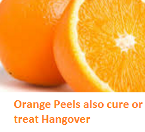 Orange Peels also cure or treat Hangover - Oranges citrus fruit peel (Santre Ke Chilke) 
