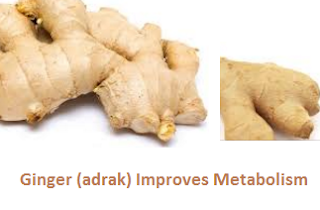 Ginger (adrak) Improves Metabolism Ginger (adrak) Improves Metabolism