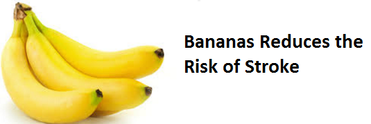Health Benefits of Banana fruit - Bananas Reduces the Risk of Stroke Health Benefits of Banana fruit - Bananas Reduces the Risk of Stroke