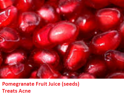Pomegranate Fruit Juice (seeds) Treats Acne Pomegranate Fruit Juice (seeds) Treats Acne