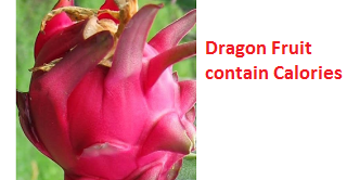 Dragon Fruit contain Calories Dragon Fruit contain Calories