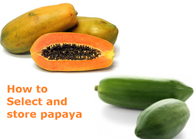 Health Benefits of Papaya - Paw paw How to Select and store papaya Health Benefits of Papaya - Paw paw How to Select and store papaya