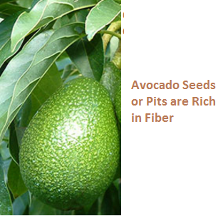Avocado Seeds or Pits are Rich in Fiber Avocado Seeds or Pits are Rich in Fiber