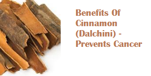 Benefits Of Cinnamon (Dalchini) - Prevents Cancer Benefits Of Cinnamon (Dalchini) - Prevents Cancer