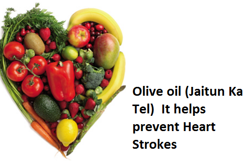 Olive oil (Jaitun Ka Tel) It helps prevent Heart Strokes Olive oil (Jaitun Ka Tel) It helps prevent Heart Strokes